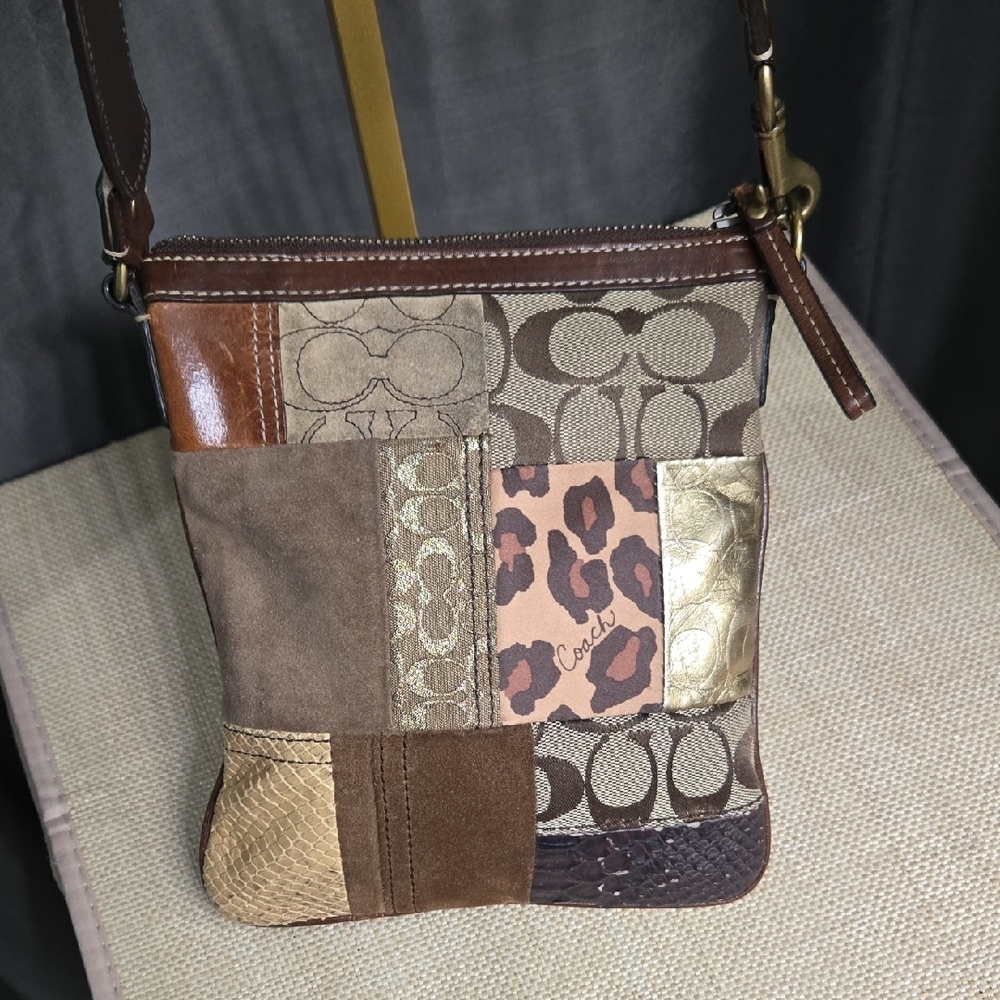 Coach Multicolor 2007 Patchwork Shoulder Bag - image 3